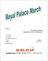Royal Palace March Orchestra sheet music cover